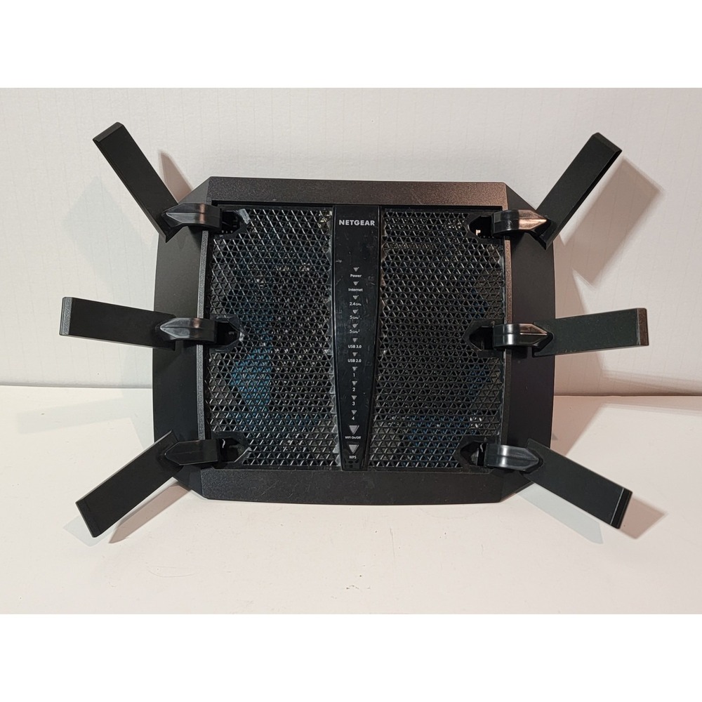 NETGEAR Nighthawk X6 Smart Wireless Wi-Fi Router R8000  Tested Works Complete - Picture 13 of 16